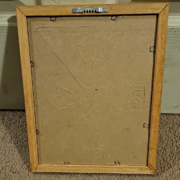 Vintage Cross-Stitch Jiminy Cricket Framed Art - Picture 3 of 3